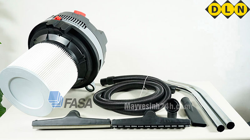 Bộ phụ kiện chuẩn máy hút bụi khô ướt Fasa Cyclone 380 IR