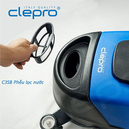 Máy chà sàn liên hợp Clepro C35B dùng ắc quy