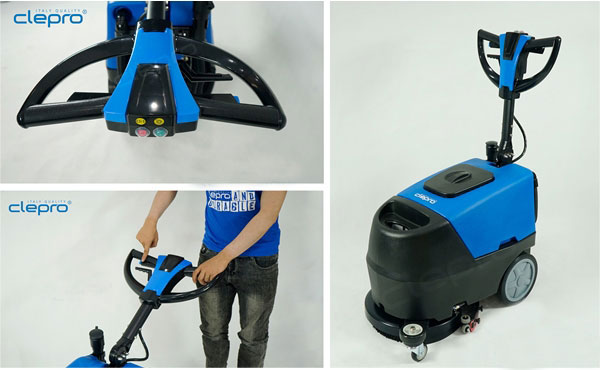 Cần điều khiển của máy chà sàn liên hợp Clepro C35E