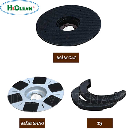 Phụ kiện của máy chà sàn tạ HiClean T100