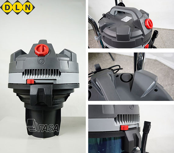 Phần đầu máy của máy hút bụi khô ướt Fasa Cyclone 380 IR