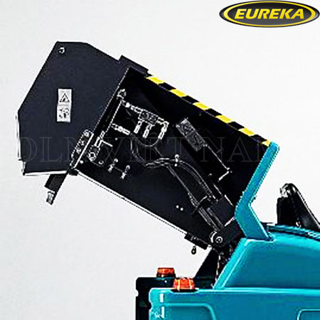Thùng chứa rác máy quét rác ngồi lái Eureka Xtrema HDK
