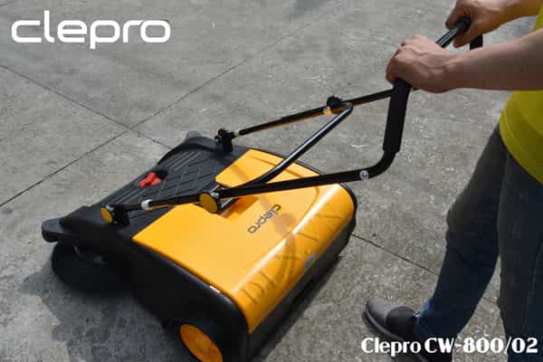 Thiết kế đẩy tay, vận hành cơ của Clepro CW 800/02